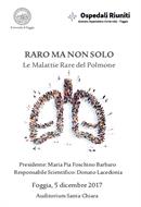 Convegno "Raro ma non solo" - Foggia, 5 dicembre 2017